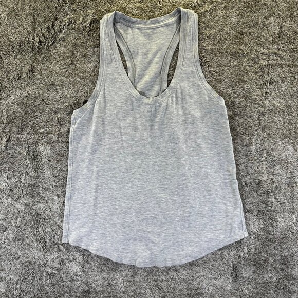 Lululemon Love Tank Sz 2/4 Gray - Picture 2 of 8
